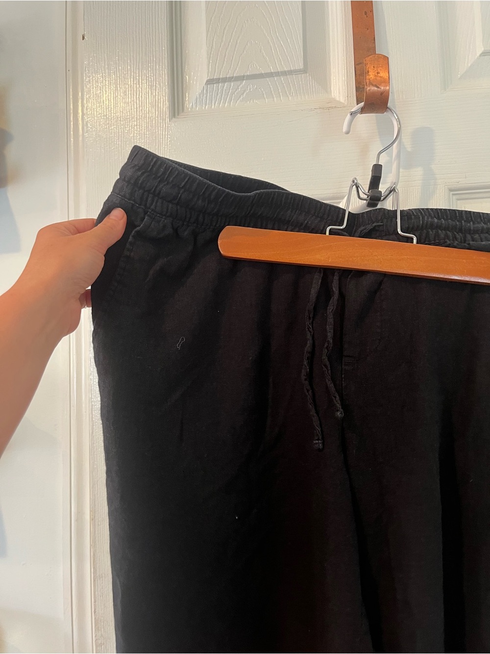 Black Linen Pants